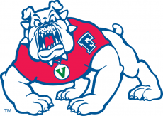 Fresno State Bulldogs 2006-Pres Primary Logo custom vinyl decal
