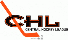 Central Hockey League 1992 93-1998 99 Primary Logo heat sticker