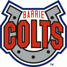 Barrie Colts 1995 96-Pres Secondary Logo 2 heat sticker