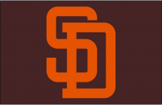 San Diego Padres 1985-1990 Cap Logo heat sticker