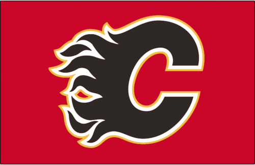 Calgary Flames 2003 04-Pres Jersey Logo heat sticker