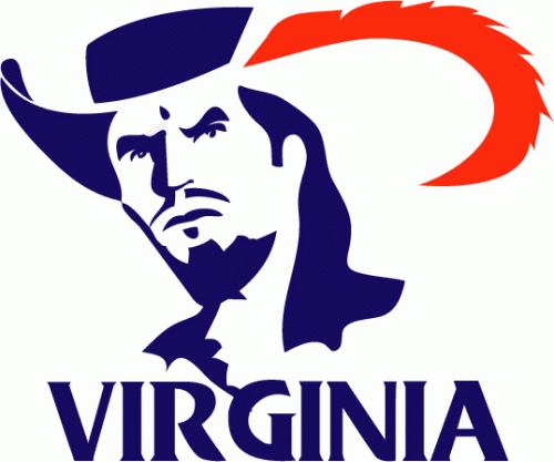 Virginia Cavaliers 1978-1993 Primary Logo heat sticker