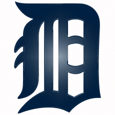 Detroit Tigers Plastic Effect Logo heat sticker