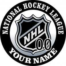 National Hockey League Customized Logo custom vinyl decal