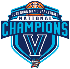 Villanova Wildcats 2018 Champion Logo heat sticker