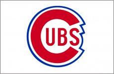Chicago Cubs 1941-1956 Jersey Logo heat sticker