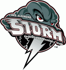 Lake Elsinore Storm 1997-2001 Primary Logo heat sticker