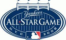 MLB All-Star Game 2008 Alternate Logo custom vinyl decal