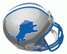 Detroit Lions 1983-2002 Helmet Logo custom vinyl decal