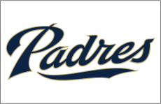 San Diego Padres 2012-2015 Jersey Logo custom vinyl decal