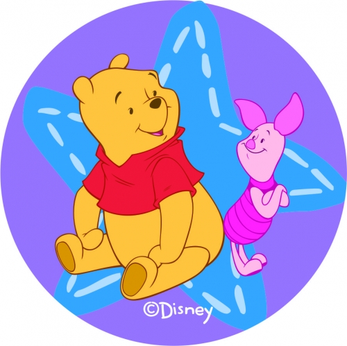 Disney Piglet Logo 14 heat sticker
