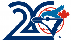Toronto Blue Jays 1996 Anniversary Logo heat sticker