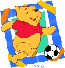 Disney Pooh Logo 04 heat sticker