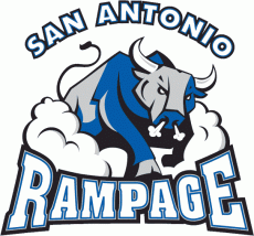 San Antonio Rampage 2002 03-2005 06 Primary Logo custom vinyl decal