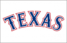 Texas Rangers 2014-2019 Jersey Logo heat sticker