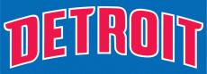 Detroit Pistons 2001-2002 Pres Wordmark Logo 3 heat sticker