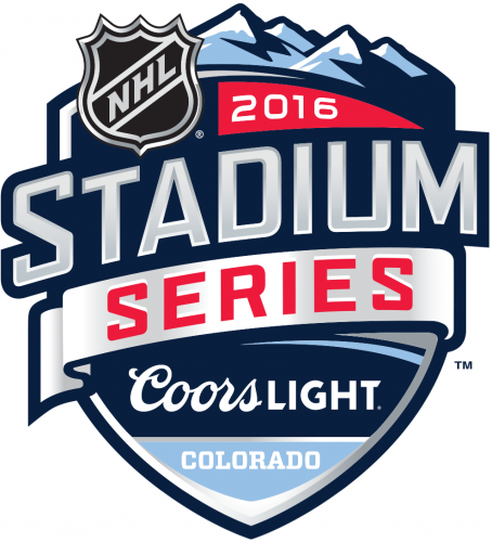 NHL Stadium Series 2015-2016 Logo heat sticker