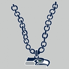 Seattle Seahawks Necklace logo heat sticker