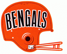 Cincinnati Bengals 1970-1980 Primary Logo heat sticker
