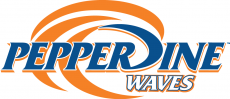Pepperdine Waves 2004-2010 Primary Logo heat sticker