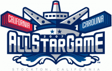 All-Star Game 2007 Primary Logo 1 heat sticker