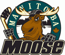 Manitoba Moose 2001-2005 Primary Logo custom vinyl decal