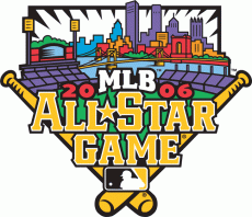 MLB All-Star Game 2006 Logo heat sticker