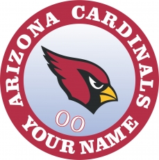 Arizona Cardinals Customized Logo heat sticker