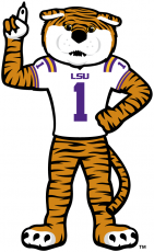 LSU Tigers 2014-Pres Mascot Logo 02 heat sticker