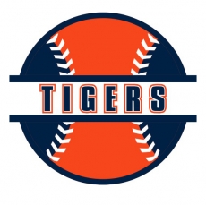 Baseball Detroit Tigers Logo custom vinyl decal