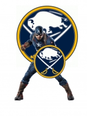 Buffalo Sabres Captain America Logo custom vinyl decal