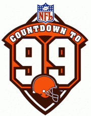 Cleveland Browns 1999 Special Event Logo heat sticker
