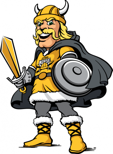 Northern Kentucky Norse 2005-2015 Mascot Logo 02 custom vinyl decal