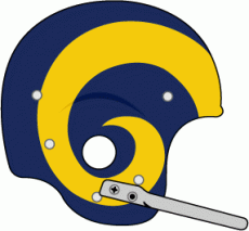 Los Angeles Rams 1950-1963 Helmet Logo custom vinyl decal