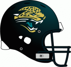Jacksonville Jaguars 2009-2012 Helmet Logo custom vinyl decal