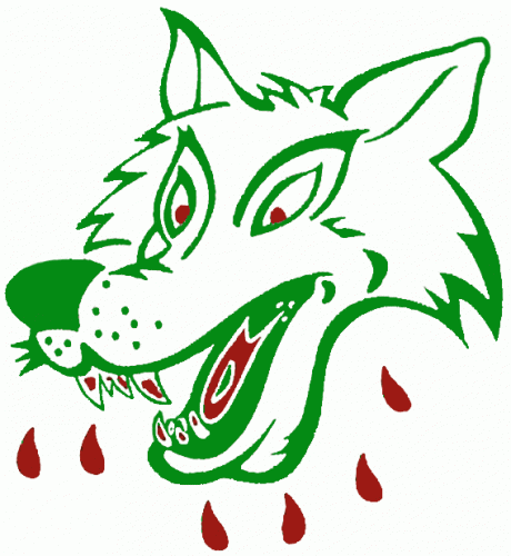 Sudbury Wolves 1972 73-1980 81 Primary Logo heat sticker