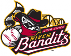 Quad Cities River Bandits 2014-Pres Primary Logo heat sticker