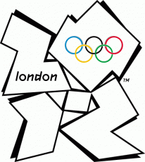 2012 London Olympics 2012 Primary Logo heat sticker