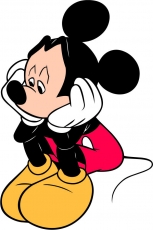 Mickey Mouse Logo 07 heat sticker