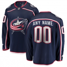 Columbus Blue Jackets Custom Letter and Number Kits for Home Jersey Material Vinyl