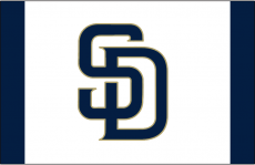 San Diego Padres 2014-2019 Batting Practice Logo custom vinyl decal