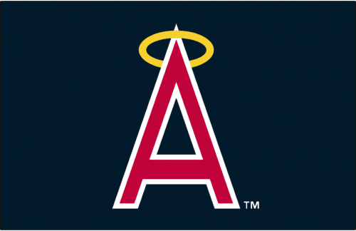 Los Angeles Angels 1972-1992 Cap Logo heat sticker