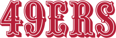 San Francisco 49ers 2006 Anniversary Logo custom vinyl decal