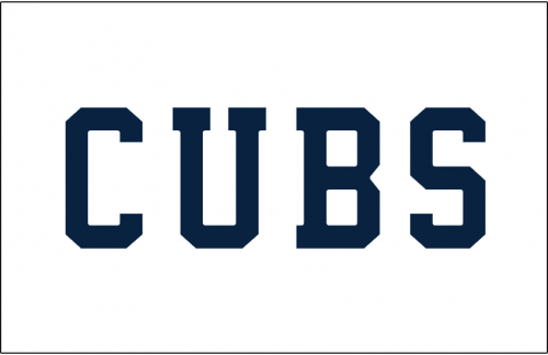 Chicago Cubs 1921 Jersey Logo heat sticker
