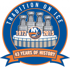 New York Islanders 2014 15 Stadium Logo custom vinyl decal