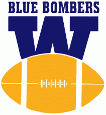Winnipeg Blue Bombers 1968-1994 Primary Logo custom vinyl decal