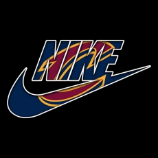 Cleveland Cavaliers Nike logo heat sticker
