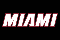 Miami Heat 2012-2013 Pres Wordmark Logo heat sticker