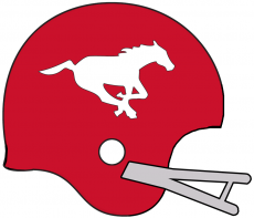 Calgary Stampeders 1968-1976 Helmet Logo heat sticker