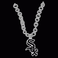 Chicago White Sox Necklace logo heat sticker